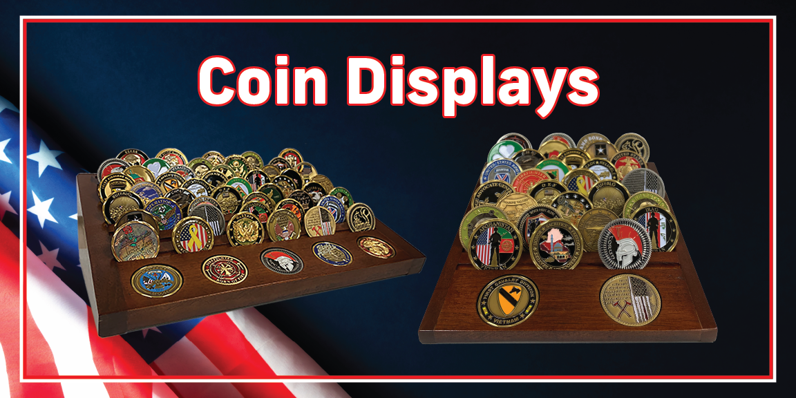 Challenge Coins and Coin Displays